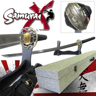 Japanese Samurai Sword Katana ดาบซามูไร คาตานะ นักรบ ญี่ปุ่น Japan 日本の武士の剣 มีดดาบ Ninja นินจา Handmade ใบดาบลับคมพิเศษ