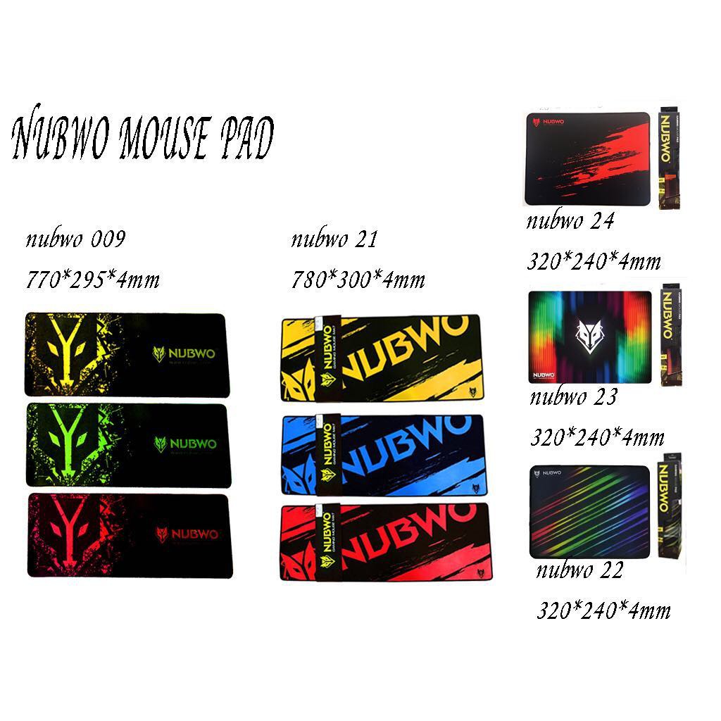 แผ่นรองเมาส์ Nubwo