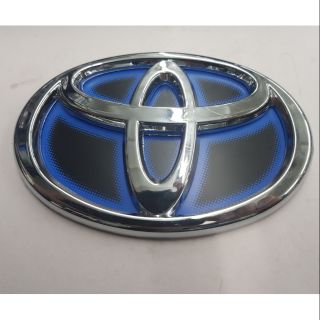 Logo toyota พื้นพลาสติก ขนาด 13,14,15,16 cm