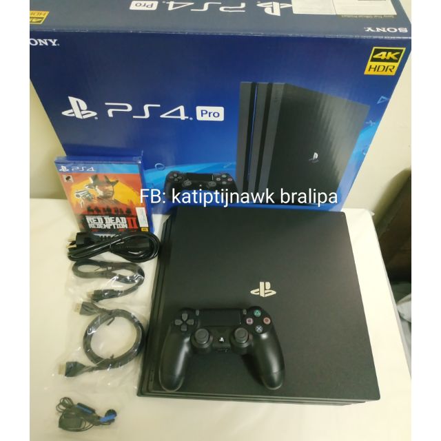 Ps4 pro + red dead redemption2 z3