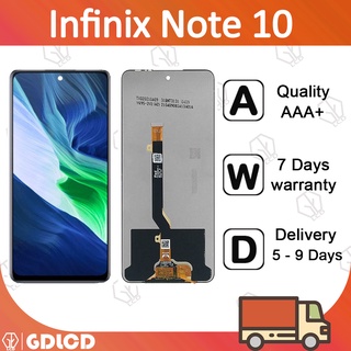 หน้าจอสัมผัส LCD แบบเปลี่ยน สําหรับ Infinix Note 10 Note10 X693