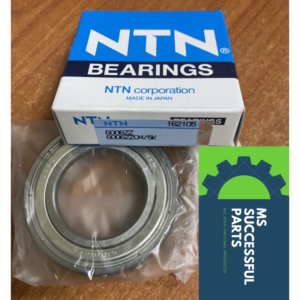BEARING 6006 ZZ NTN ORIGINAL JAPAN 6006ZZ