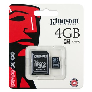 เมมโมรี่การ์ดงานA kingston 4 gb