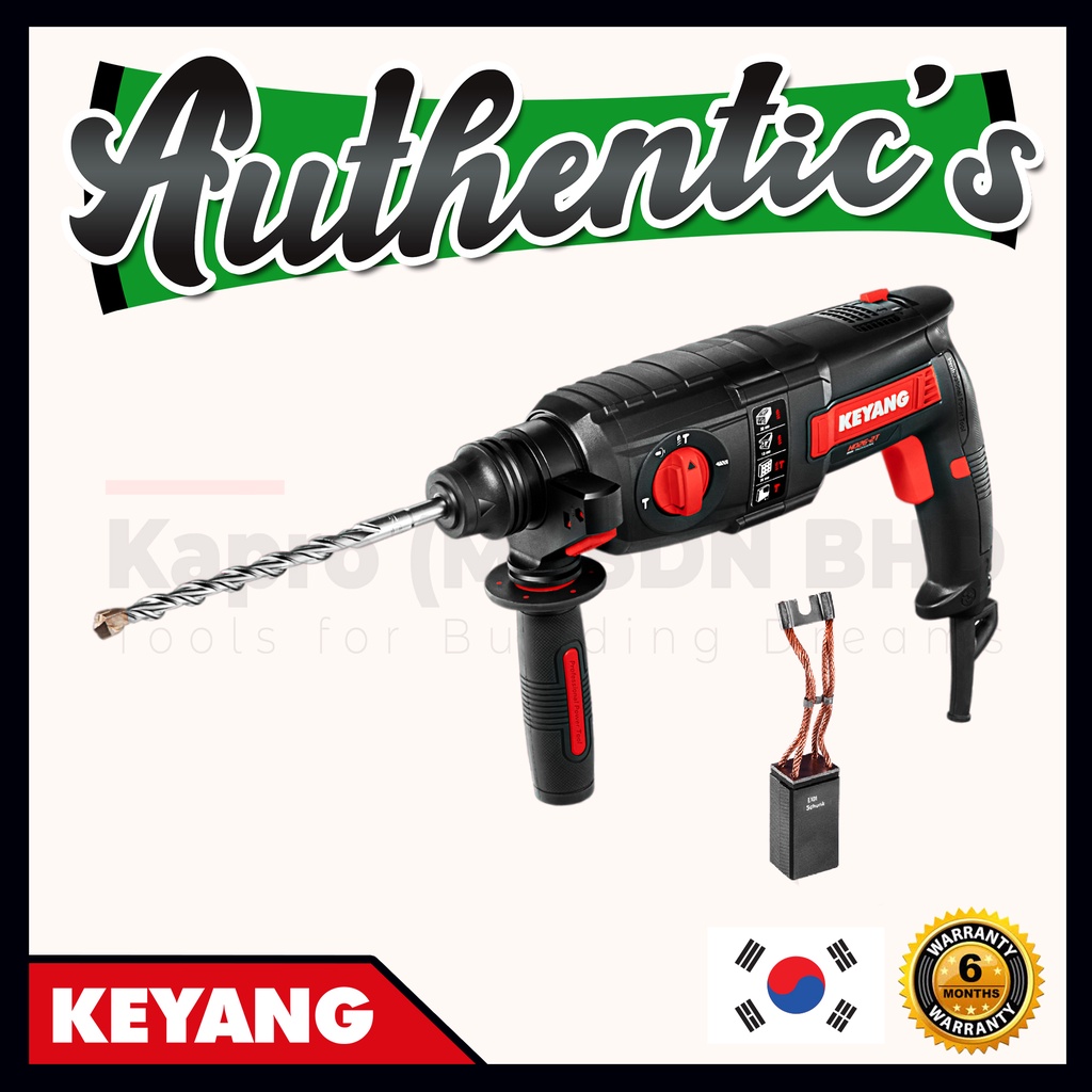 KEYANG ROTARY HAMMER HD26-2T ***ฟรีเครื่องบด KEYANG 4" ขนาด 750W***