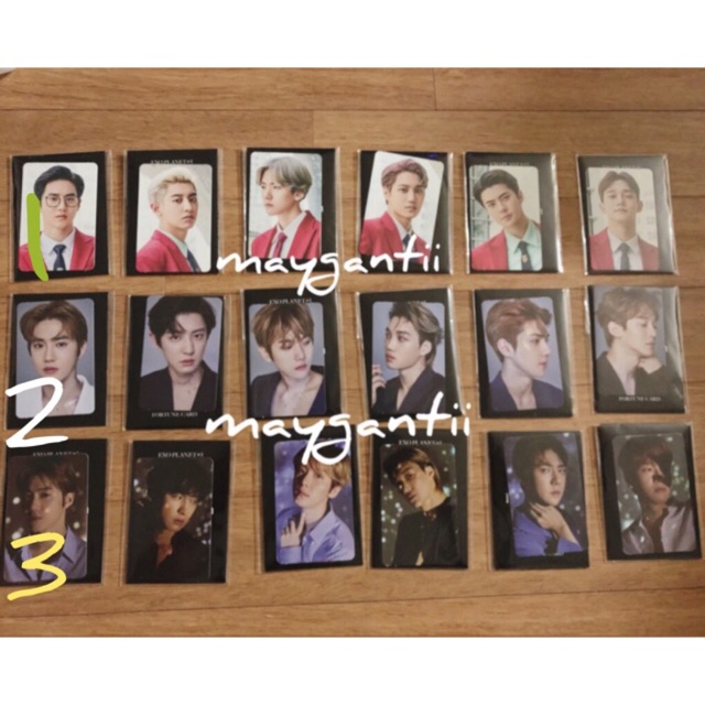 Exo FORTUNE CARD อธิบาย