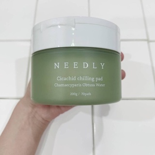 สำลีเช็ดหน้า NEEDLY Cicachid Chilling Pad 200g / 70 pads