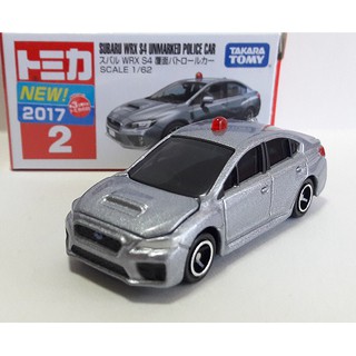 Tomica  no.2:Subaru WRX S4 Unmarked Police Car