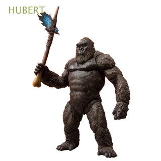 Hubert King Kong ฟิกเกอร์แอกชัน คอลเลกชัน ของขวัญเด็ก โมเดล ของเล่น ฟิกเกอร์ คอลเลกชัน ของเล่นต่อสู้กับคู่กอริลลา ลิง คิงคอง