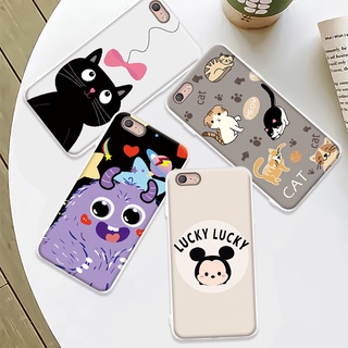 เคสโทรศัพท์ การ์ตูนน่ารัก อ่อนนุ่ม เคส OPPO A71 2018