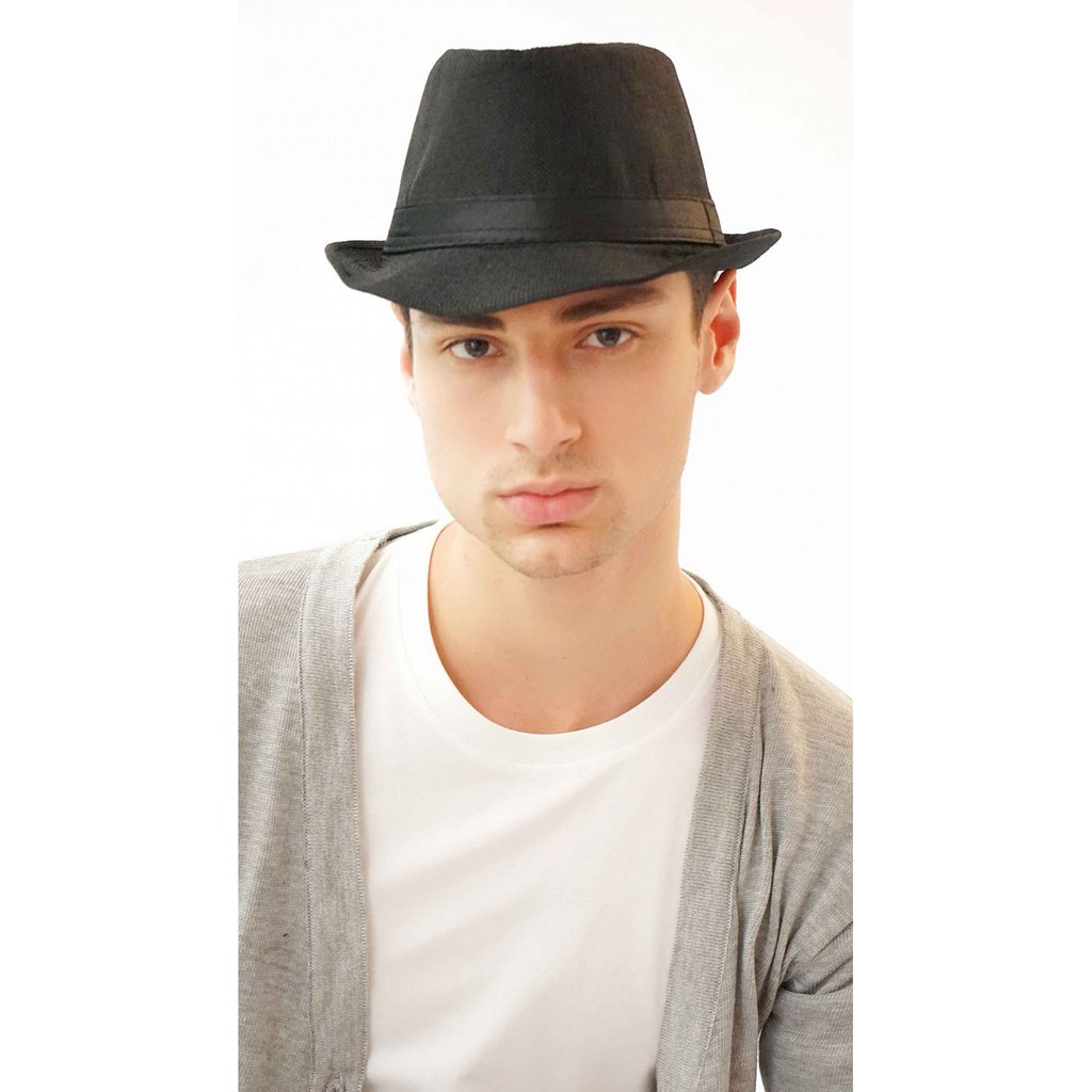 หมวก Houseofcuff Fedora สีดํา Fedora - สีดํา