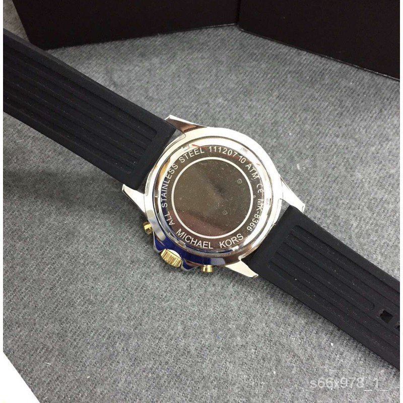 แบรนด์ใหม่ของแท้ Michael KorsMK8366 ผีน้ำดูนาฬิกามัลติฟังก์ชั่นหน้าปัด ...