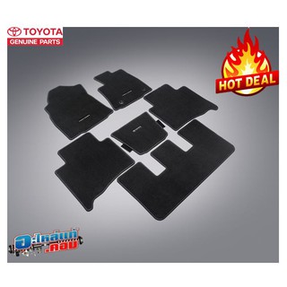 (ของแท้) พรมไวนิล พรมปูพื้น รถยนต์ (เกียร์อัตโนมัติ) Floor Mat (AT) Fortuner ฟอร์จูนเนอร์