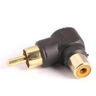 #ลดราคา RCA Male to Female M/F Connector 90 Right-angle Adapter Audio AV Plug #ค้นหาเพิ่มเติม เครื่องใช้ในบ้าน อุปกรณ์เสริมคอมพิวเตอร์ ตัวต่อสาย HDMI แบบงอ USB Cable อะแดปเตอร์แปลงไฟปลั๊กเชื่อมต่อ DC converter สวิตช์กดติดปล่อยดับ