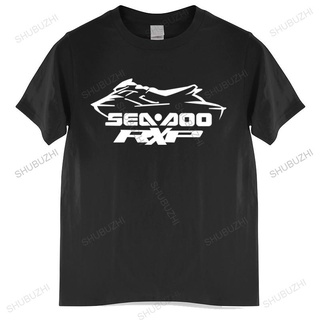 [COD]เสื้อยืดผ้าฝ้าย พิมพ์ลาย Sea Doo Rxp Jet Skier Pwc สไตล์คลาสสิก สีดํา สําหรับผู้ชาย 2008-11S-5XL