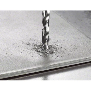 Bosch ดอกสว่านเจาะเหล็ก HSS [ยกกล่อง] HSS-G เจาะเหล็ก ดอก สว่าน ไฮสปีด ดอกสว่าน [3/64" - 1/4"]