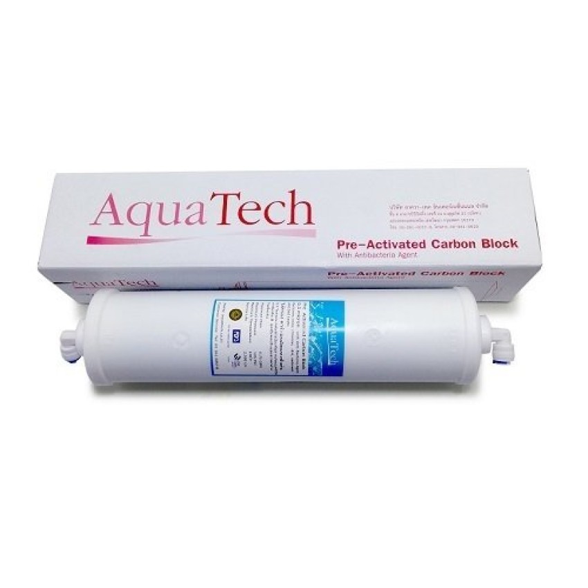 AquaTech ไส้กรอง Pre Activated Carbon Block 0.3 ไมครอน