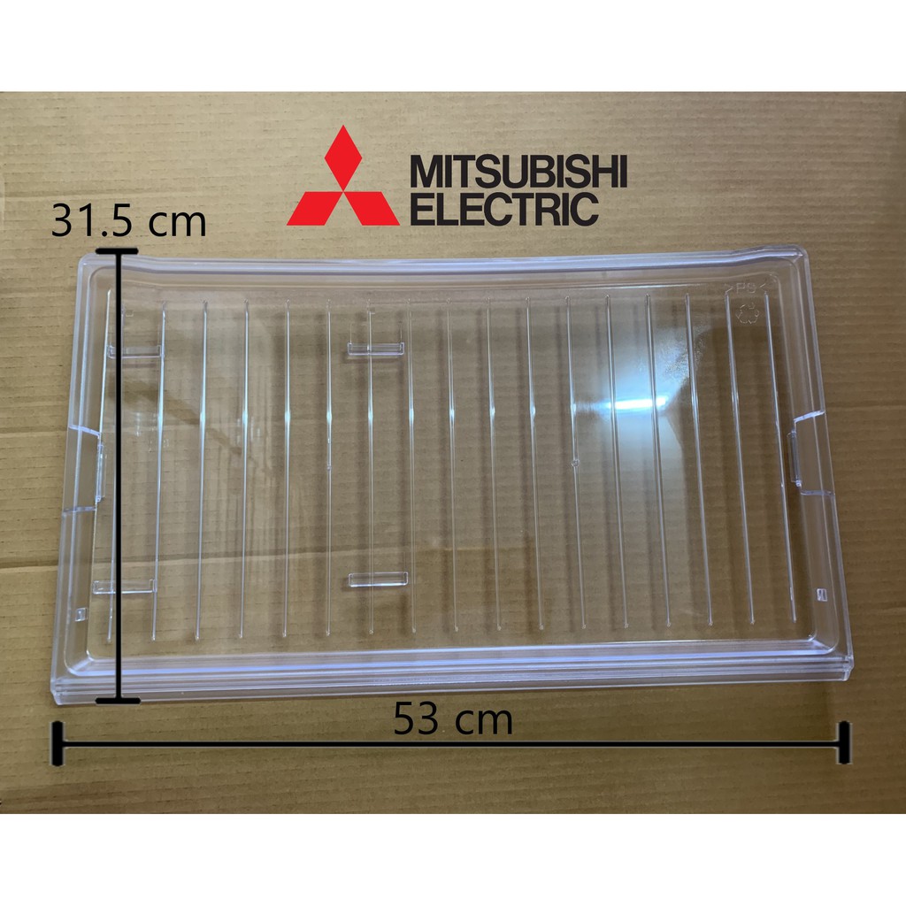 ⚙️ชั้นวางของในช่องฟรีสตู้เย็น MITSUBISHI มิตซูบิชิ รุ่น MR-F38/F41/F45/V45/V46 ของแท้