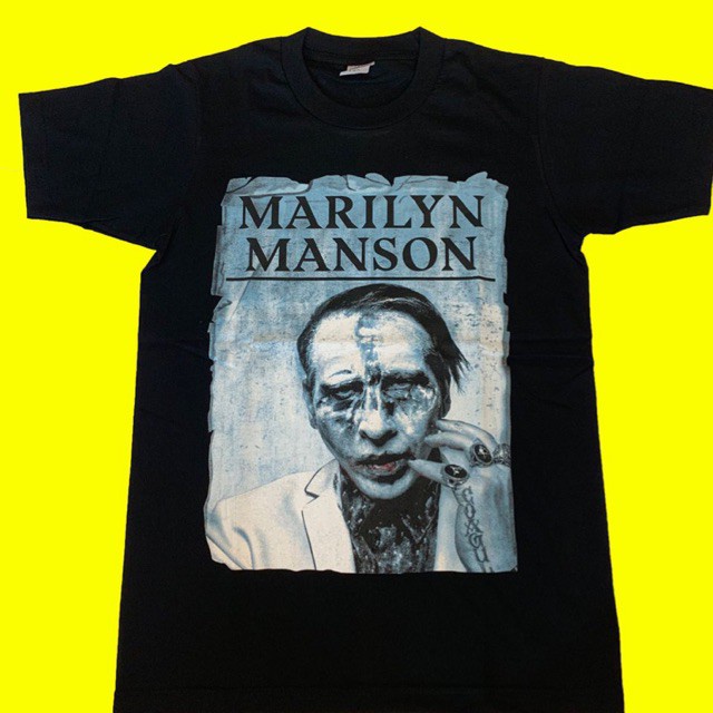 🔥 เสื้อ Marilyn Manson ใส่สบาย คลาสสิค 🔥