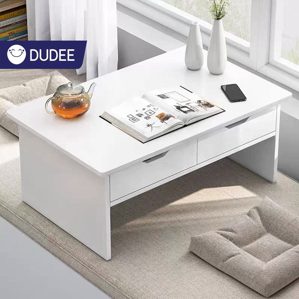 DUDEE โต๊ะกาแฟสไตล์ญี่ปุ่น ใช้งานได้หลากหลาย สีสวยเข้ากับคนรักการแต่งห้อง