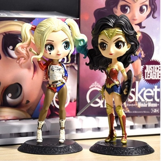 ฟิกเกอร์ Q Posket Super Women Harley Quin ของเล่นสําหรับเด็ก