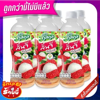 กาโตะ คูลคูล น้ำลิ้นจี่25% 400 มล. แพ็ค 6 ขวด Kato Kool Kool Lychee 400 ml x 6