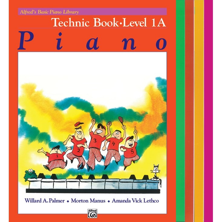 Basic Piano Library: Technic Book 1A-4