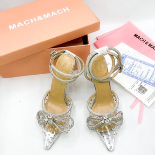 MACH &amp; MACH HEEL SS2022รองเท้าส้นสูฃ ส้นเข็ม ผู้หญิง LADY