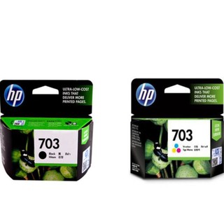 HP หมึก พิมพ์ Inkjet 703 ใช้ได้กับ เครื่องปริ้นเตอร์ อิงค์เจ็ท ยี่ห้อ HP รุ่น K209g,K109g