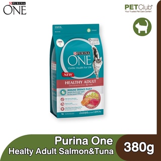 [Petclub] PURINA ONE Healthy Adult Salmon&amp;Tuna [380g.]