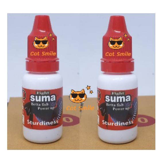 SUMA 3D เหมาะสำหรับปลากัดเก่ง เขี้ยวคม หนังเหนียว 12 ml. จำนวน 2 ขวด ช่วยให้ ฟันคมขึ้น เขี้ยวคม เกล็