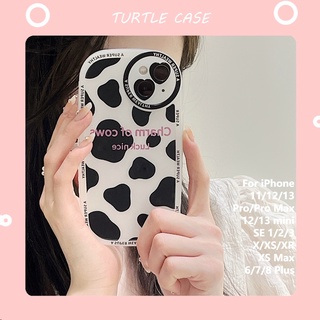 [พร้อมส่ง] เคสโทรศัพท์มือถือ กันกระแทก ลายวัว Tik Tok สําหรับ Apple iPhone 14 13 12 11 PROMAX XS XR XSMAX SE2020 6 7 8PLUS MINI