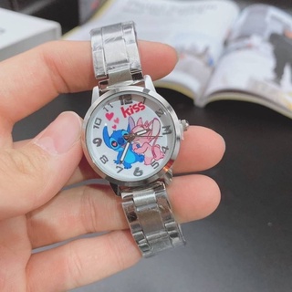 นาฬิกาสติช สตริชสายเหล็ก stitch watch