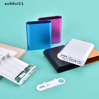 Xo94ol พาวเวอร์แบงค์โลหะ DIY Type-C 4X 18650