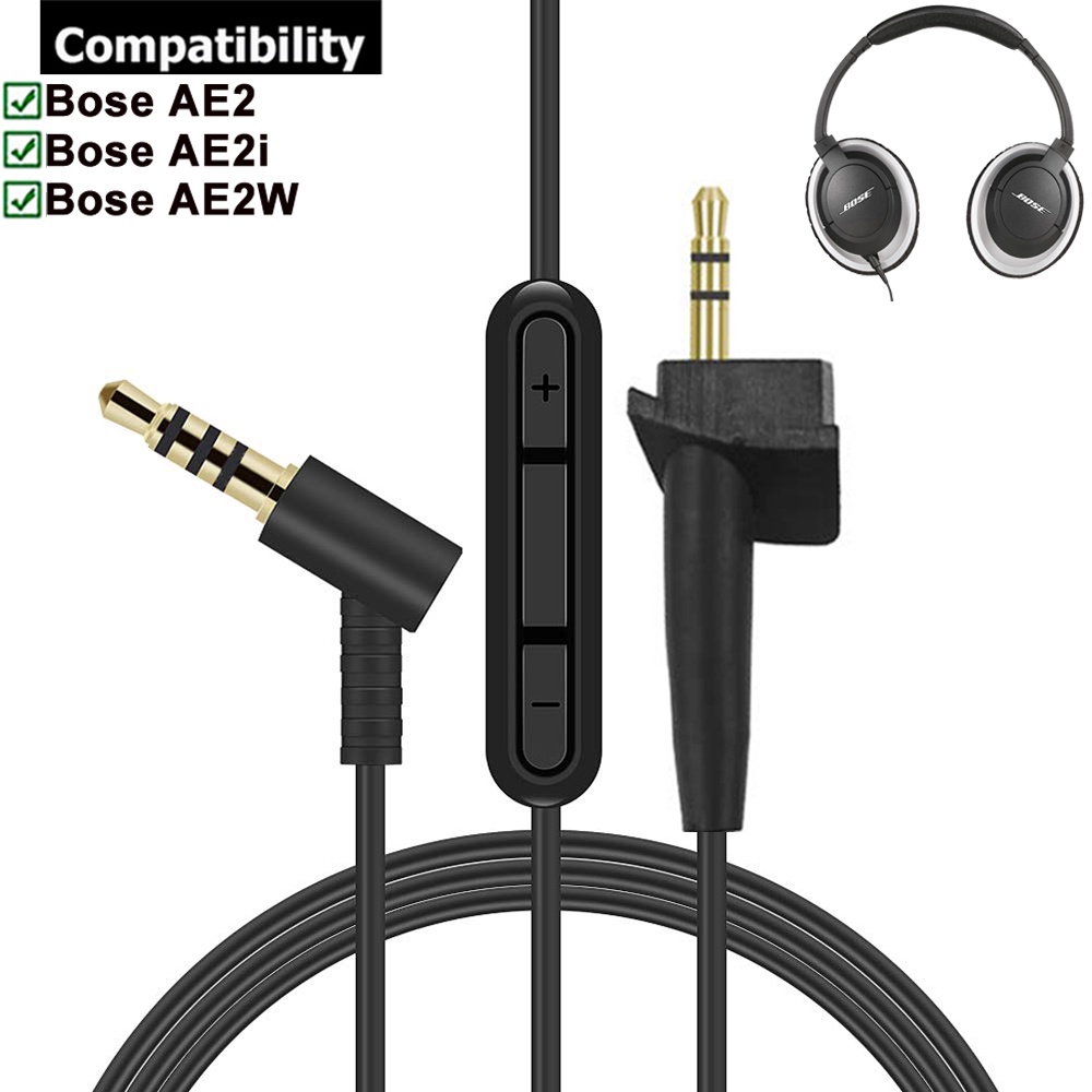 Ofc สายเคเบิลต่อขยายเสียงสเตอริโอ ยาว 1.5 เมตร แบบเปลี่ยน สําหรับหูฟัง Bose SoundLink AE2 AE2i AE2w