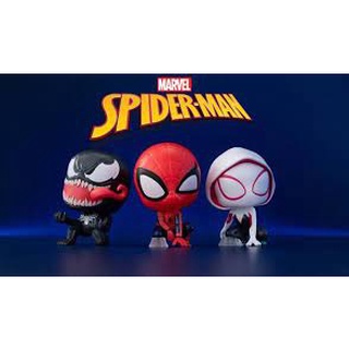 BANDAI GASHAPON CAPCHARA : MARVEL SPIDER-MAN VOL.1 ครบชุด 3 แบบ สินค้าจาก BANDAI ของแท้ 100%