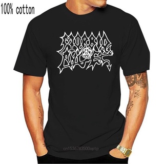 ✺๑New The Death Metal Band Morbid Angel Black T-shirt Mens Tee EUQYCODสามารถปรับแต่งได้