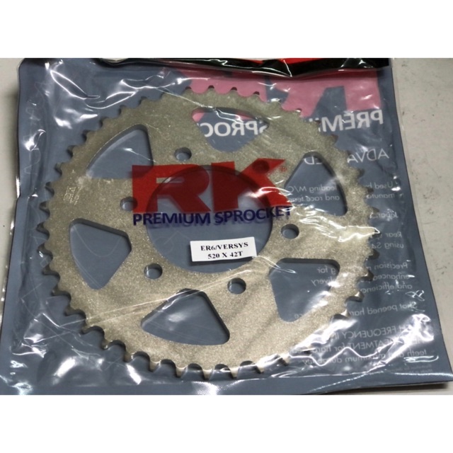 Kawasaki ER6 / Versys / Z750 / Z800 Rk Sprocket 520 X 42T
