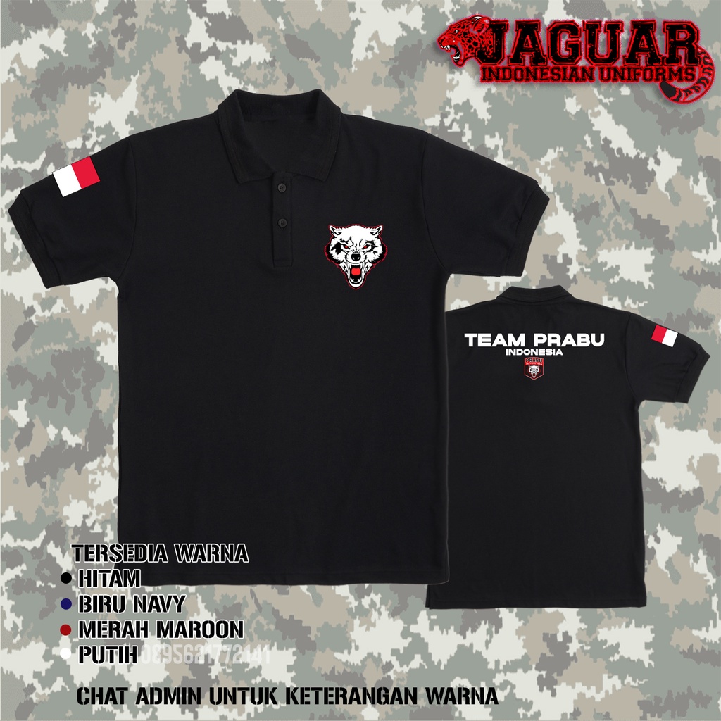 เสื้อโปโล Prabu POLRESTABES BANDUNG - jaguar