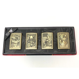 ไฟแช็คน้ำมันสไตล์ซิปโป้ Zippo เซ็ตละ 4 ชิ้น No16