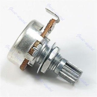 LIDU1 ✔ A500K Potentiometer Splined Pot Electric Guitar Bass Effect Parts