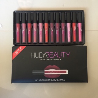 👄ลิปสติกแบรนด์ Huda สีสวย