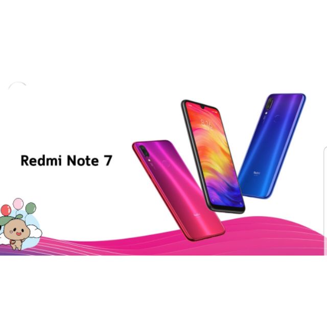 Redmi Note7 Ram4 GB Rom 64 / เครื่องศูนย์ประกันร้าน 1 เดือน