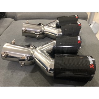 ปลายท่อ Akrapovic Mazda3 2014-2019 (รุ่น4ประตู)