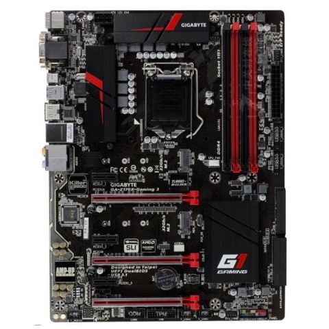 MAINBOARD (เมนบอร์ด) 1151 GIGABYTE GA Z170X-Gaming3 ต่อการ์ดได้ 6 ใบ / GA Z170 DDR4 มี M.2  MAX RAM 