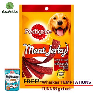 Pedigree GERKY BEEF 80 g x3 pc Free Whiskas TEMPTATIONS TUNA 85 g x1 unit