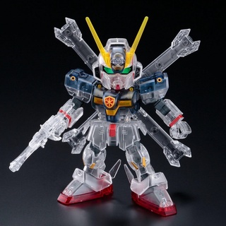 🔥พร้อมส่ง🔥 SD Gundam Limited Crossbone Gundam X1 (Cross Silhouette Frame Ver.) [Clear Color][GBT][BANDAI]