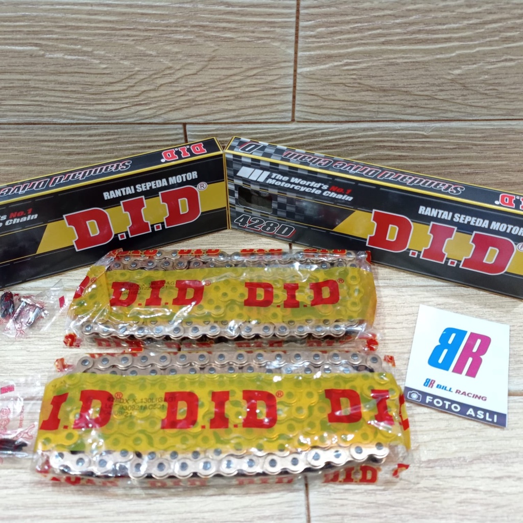 CHAIN RANTE DID 428D D 130 140 GOLD ORIGINAL
