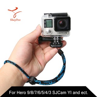 สายคล้องมือเพื่อป้องกันการตก Hand strap to prevent falling off for GoPro Hero 10/9/8/7/6/5/4/3 SJCam YI and ect.