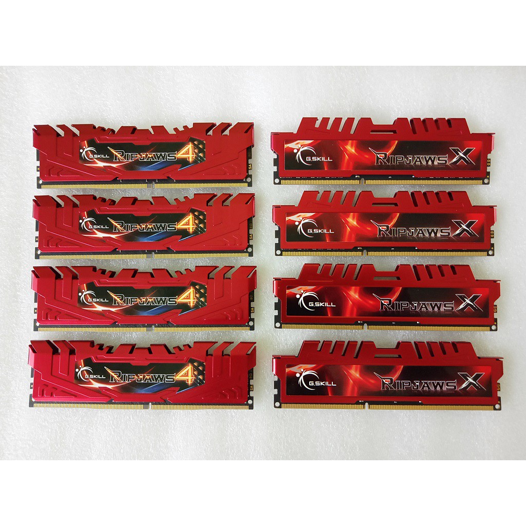 G.skill แรม Ripjaws 4 DDR4 DDR3 32GB 16GB 8GB (8GB X4 8GB X2 4GB X2) 2400 1866 1600 Mhz สําหรับคอมพิวเตอร์