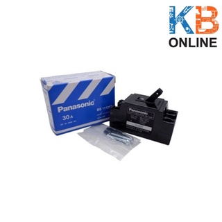 เบรกเกอร์ Panasonic 2P 30A (BS-1113YT) Panasonic 2P circuit breaker 30A (BS-1113YT)